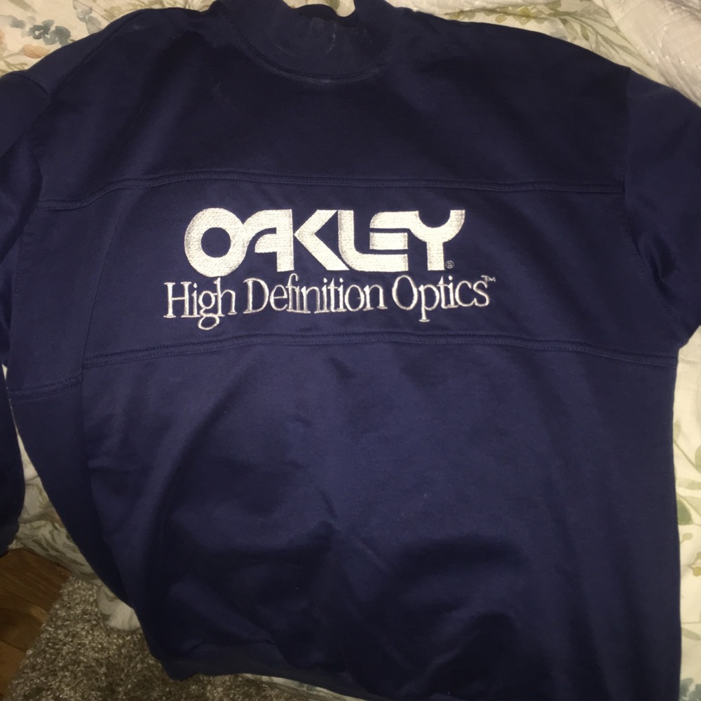 Vintage Oakley Mock Neck Sweatshirt
